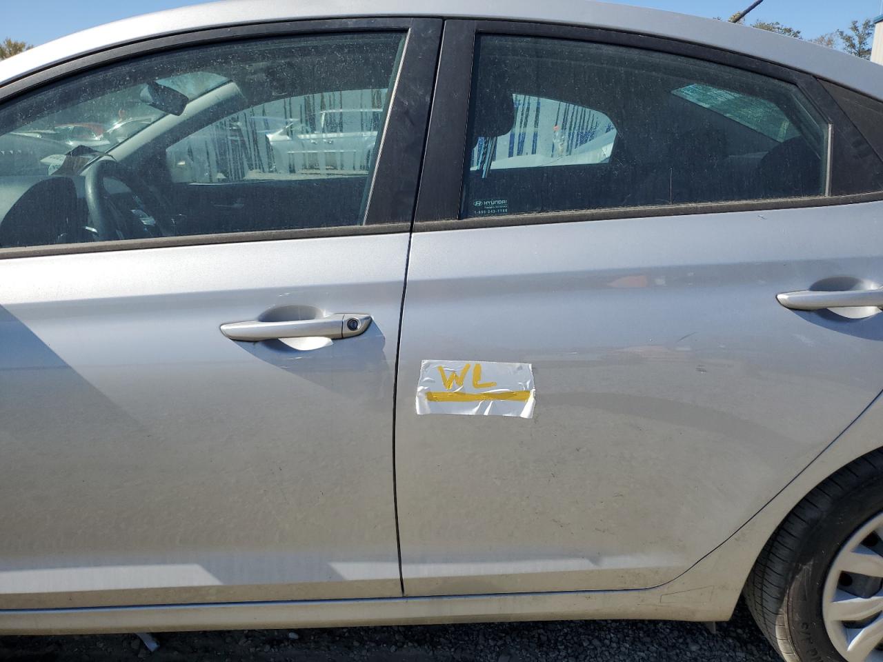 2022 HYUNDAI ACCENT SE VIN:3KPC24A68NE157730