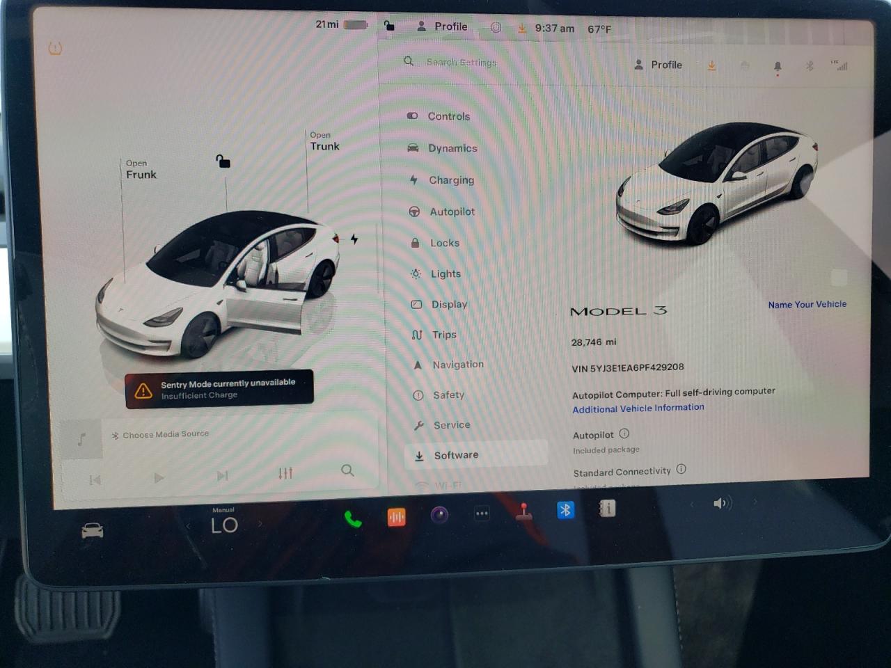 2023 TESLA MODEL 3  VIN:5YJ3E1EA6PF429208