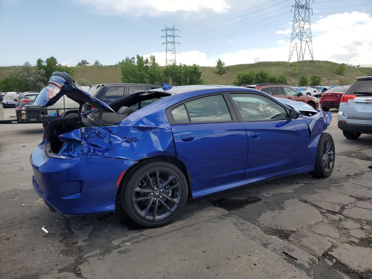 2022 DODGE CHARGER GT VIN:2C3CDXMG1NH210681