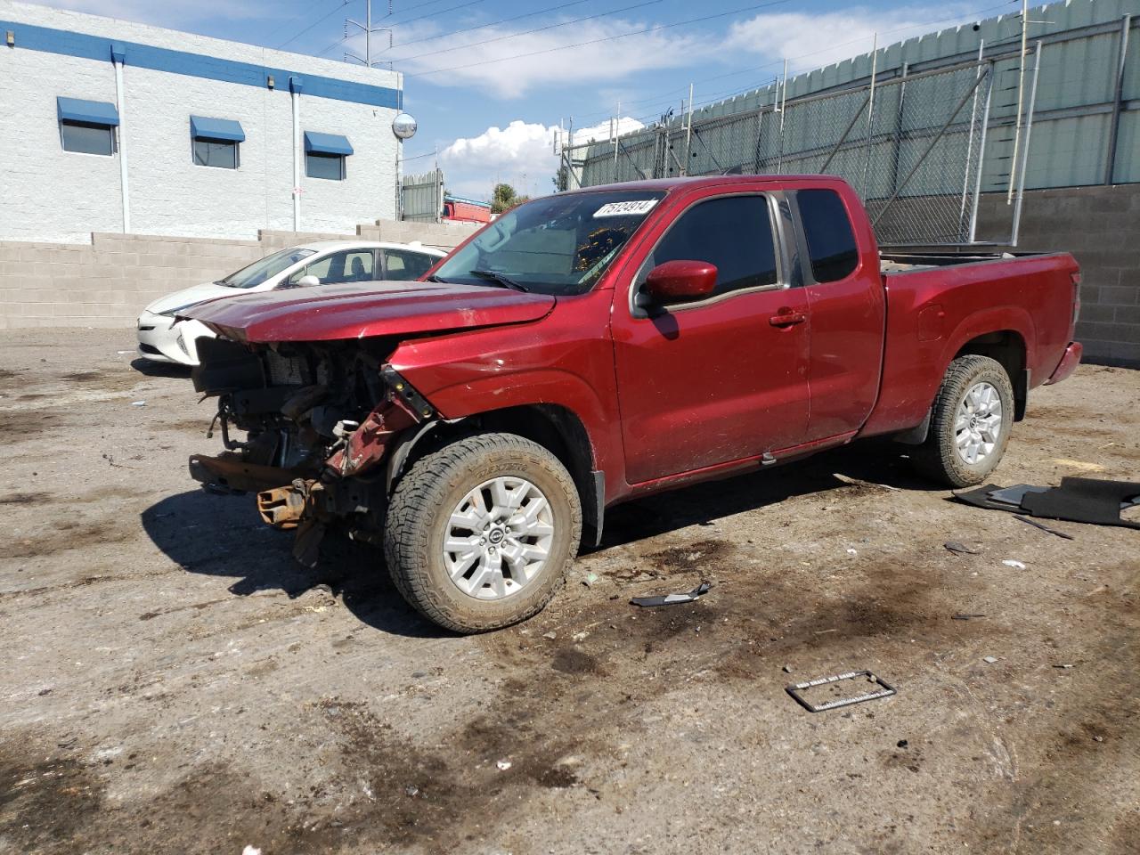 2022 NISSAN FRONTIER S VIN:1N6ED1CM2NN681638