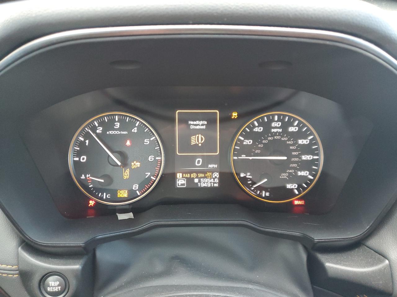 2023 SUBARU OUTBACK WILDERNESS VIN:4S4BTGUD8P3206158