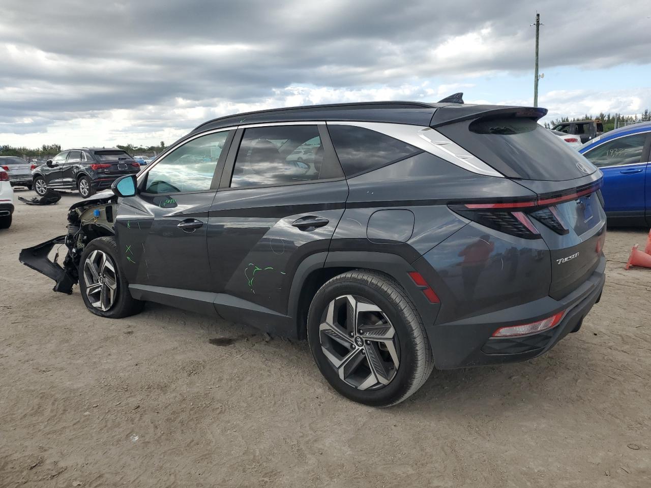 2022 HYUNDAI TUCSON SEL VIN:5NMJF3AE4NH029412