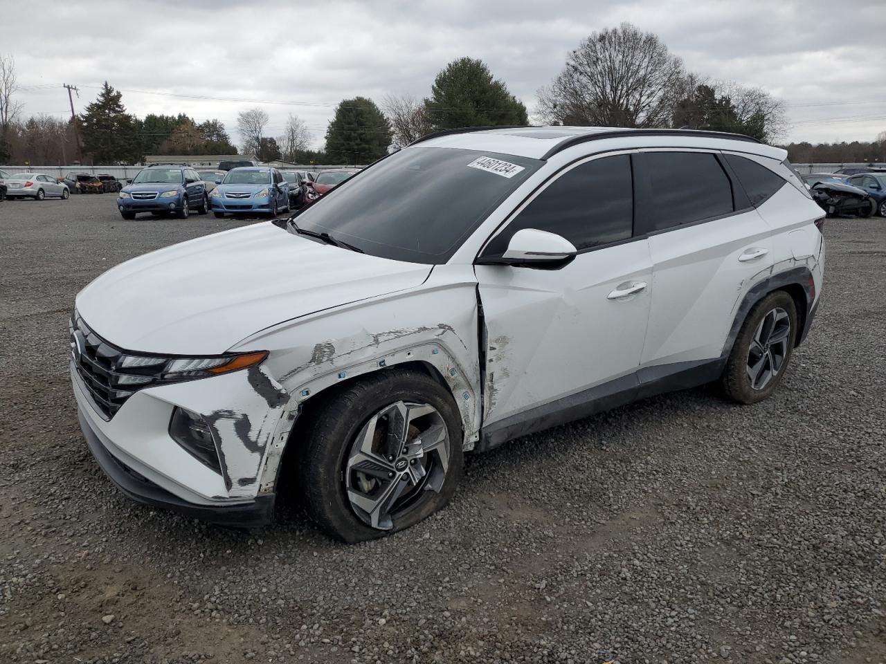 2022 HYUNDAI TUCSON SEL VIN:5NMJFCAE4NH057470