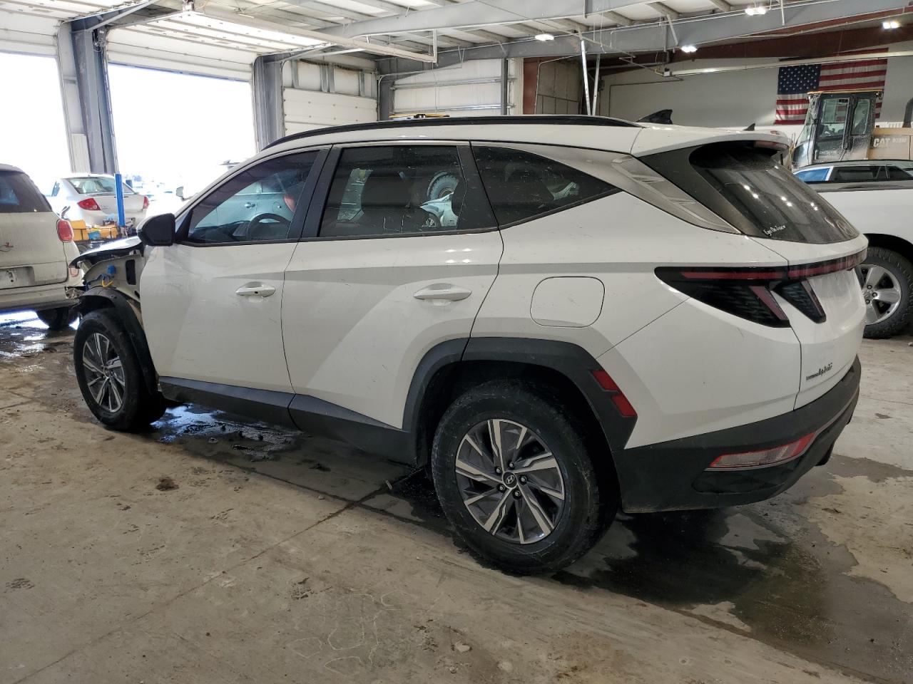 2022 HYUNDAI TUCSON BLUE VIN:KM8JBCA19NU030438