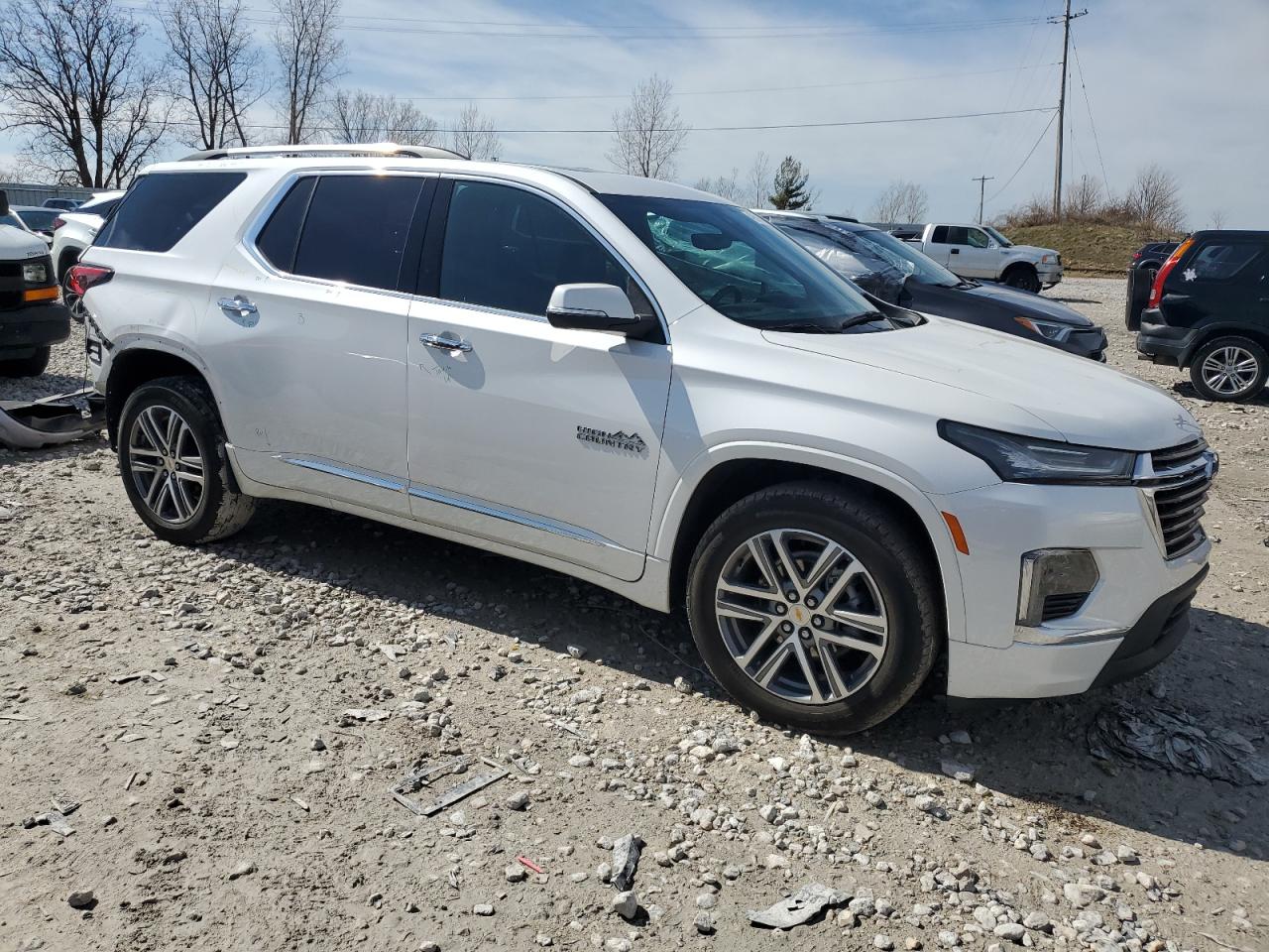 2022 CHEVROLET TRAVERSE HIGH COUNTRY VIN:1GNEVNKW0NJ192213