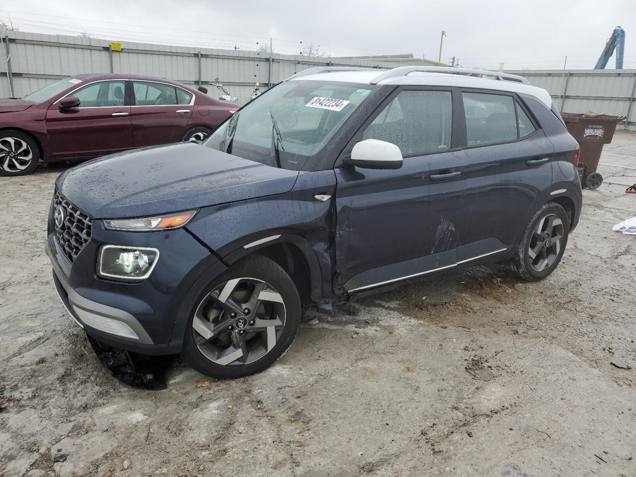 2022 HYUNDAI VENUE SEL VIN:KMHRC8A3XNU151347