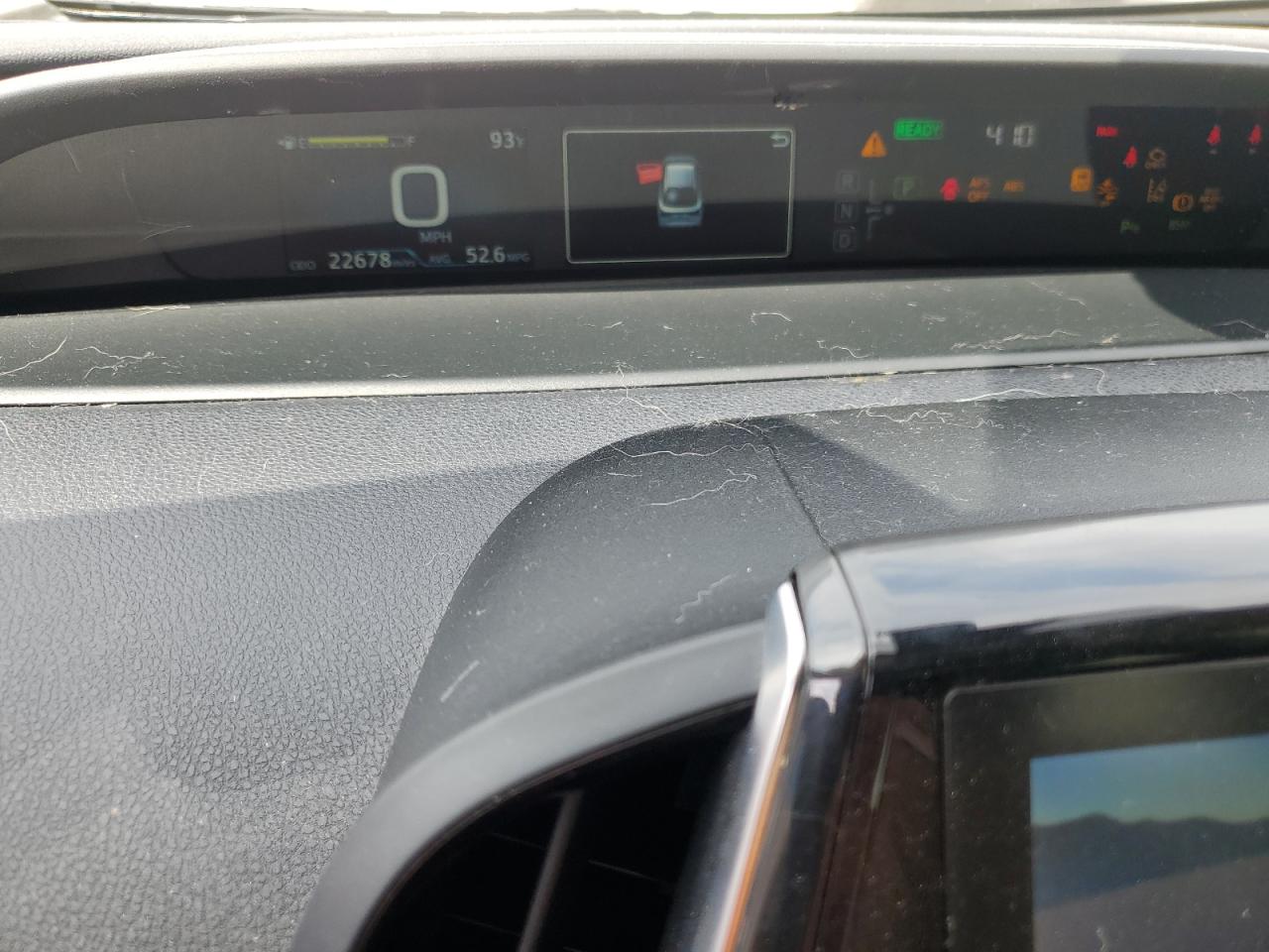 2022 TOYOTA PRIUS NIGHT SHADE VIN:JTDKAMFU5N3155690