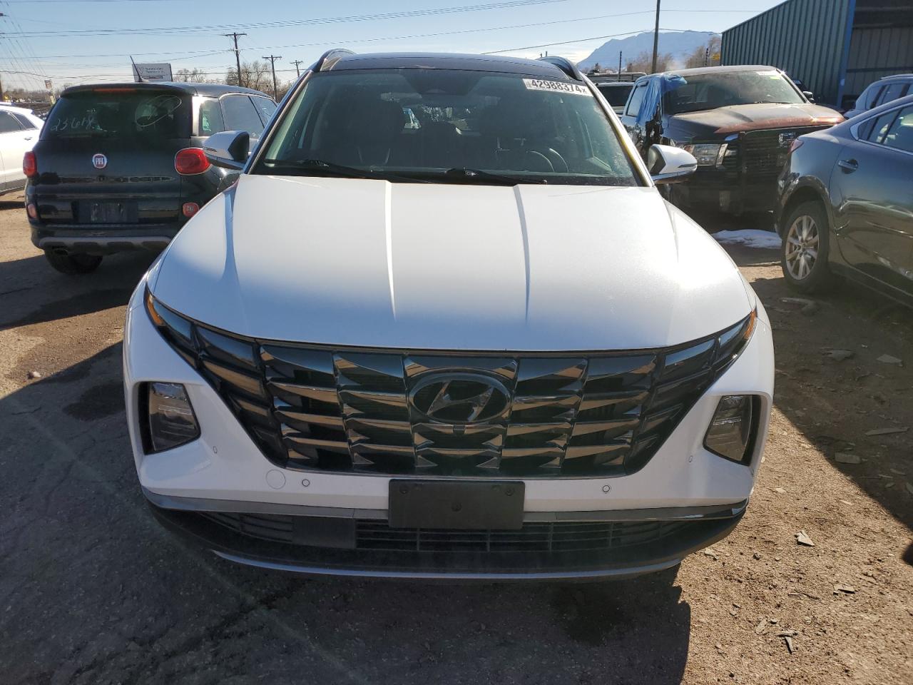 2022 HYUNDAI TUCSON LIMITED VIN:KM8JFDA25NU072740
