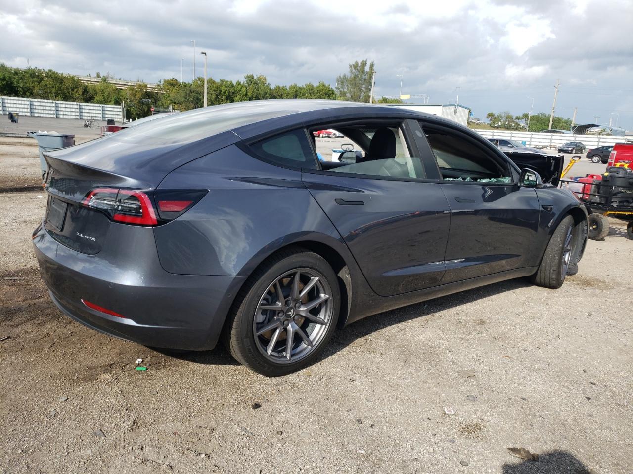 2022 TESLA MODEL 3  VIN:5YJ3E1EB2NF158072