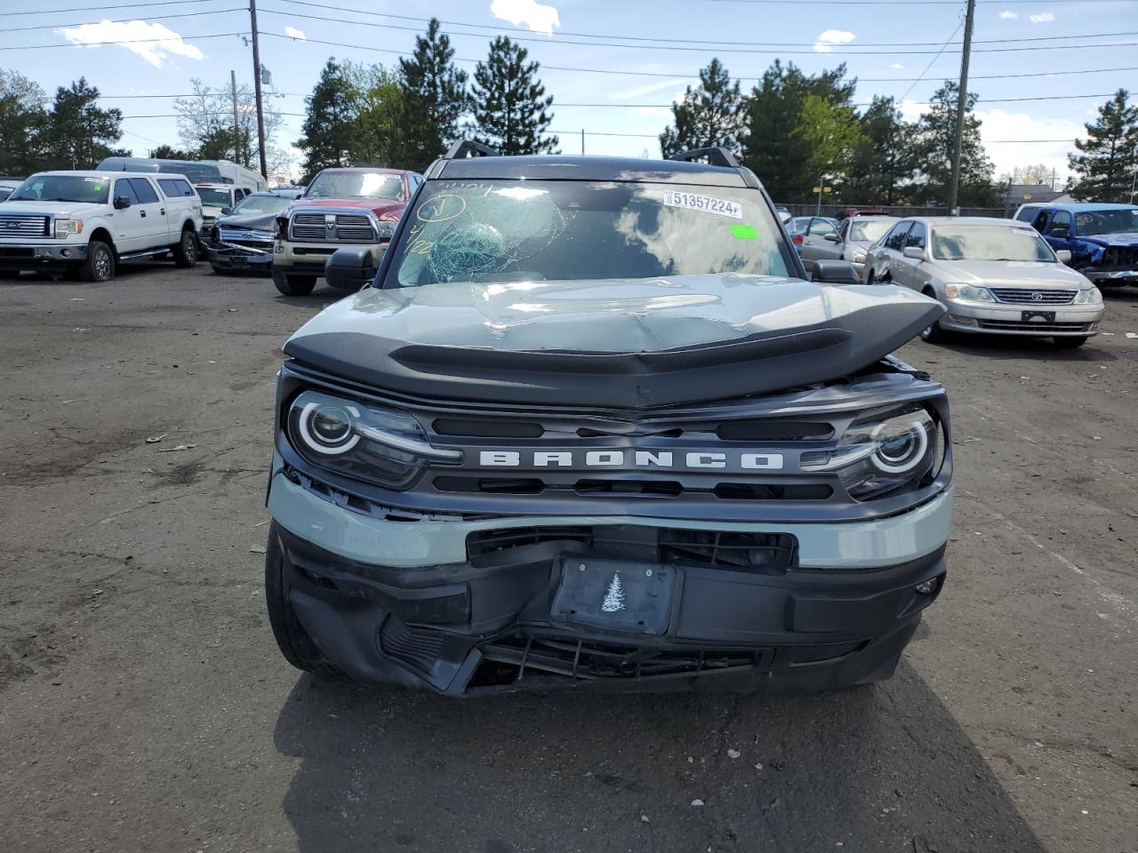 2022 FORD BRONCO SPORT BIG BEND VIN:3FMCR9B62NRE36814