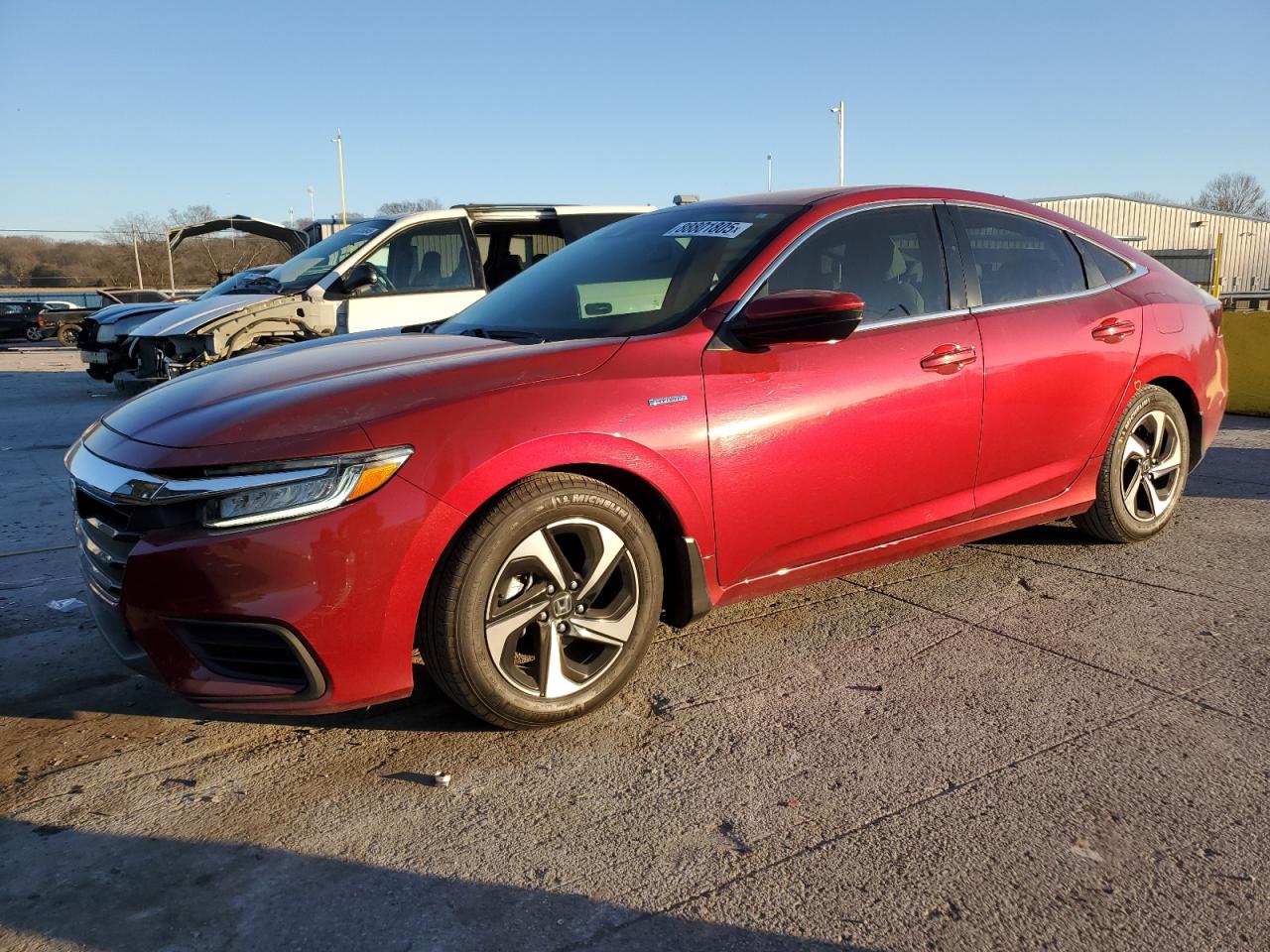 2022 HONDA INSIGHT EX VIN:19XZE4F52NE015326