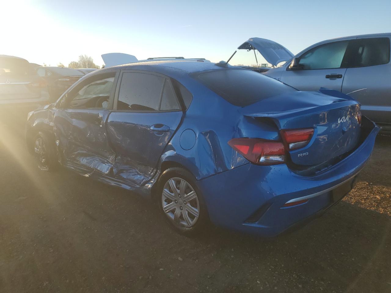 2022 KIA RIO LX VIN:3KPA24AD0NE478666