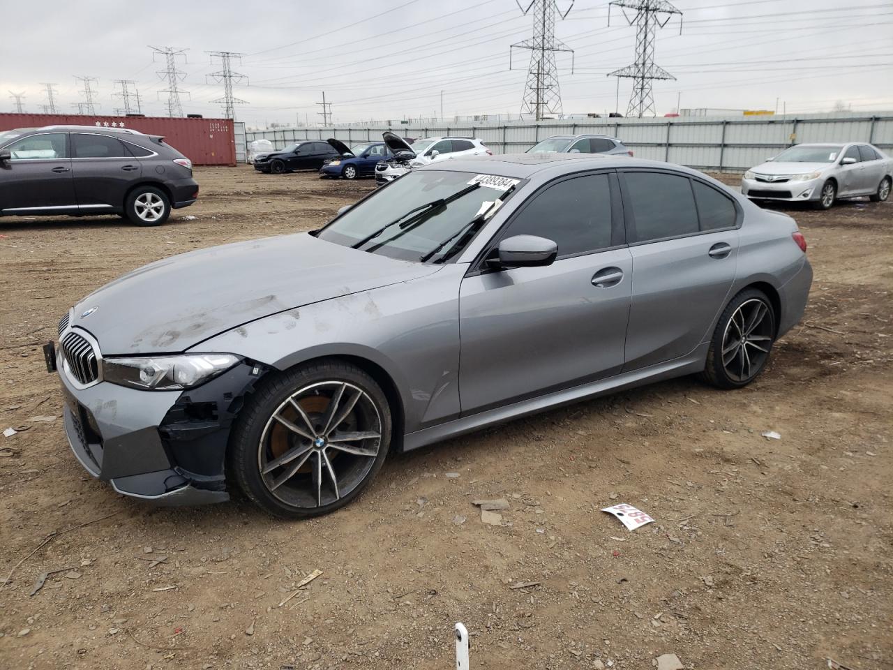 2023 BMW 330XI  VIN:3MW89FF01P8C80320