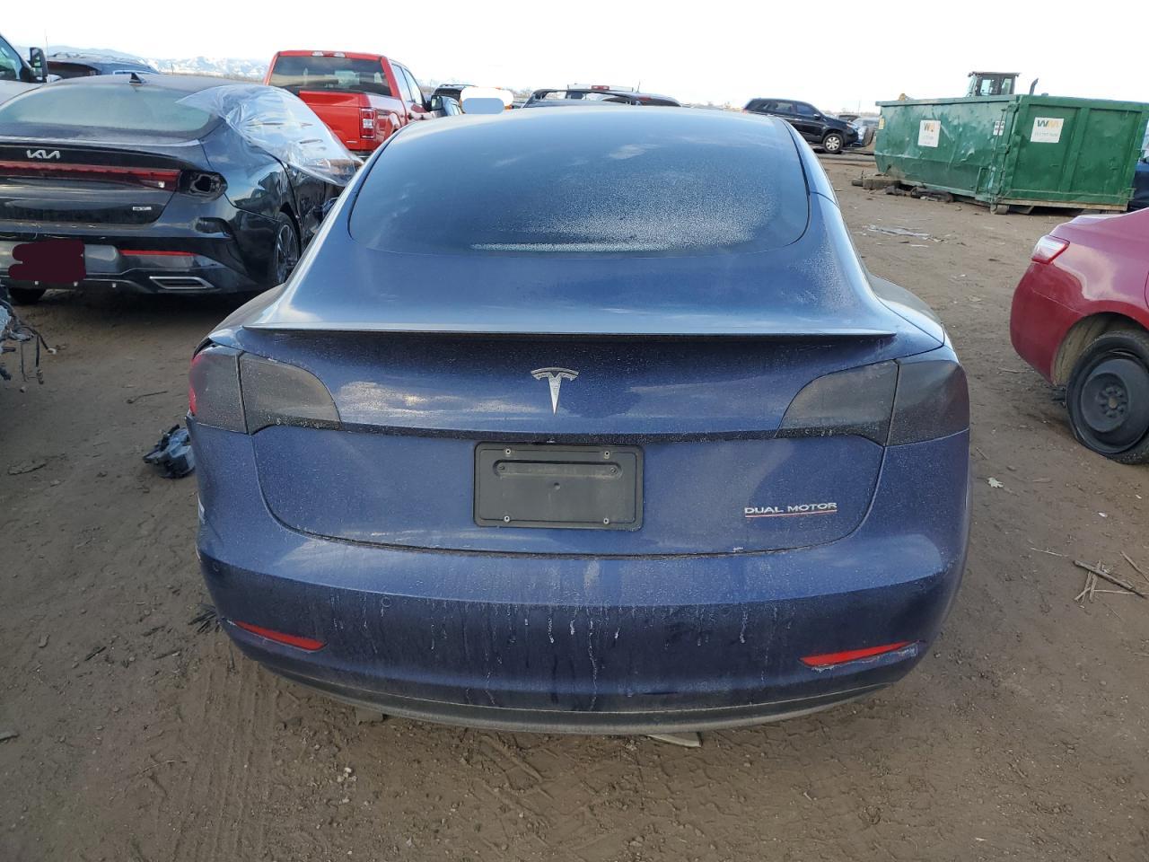 2022 TESLA MODEL 3  VIN:5YJ3E1EC7NF274554