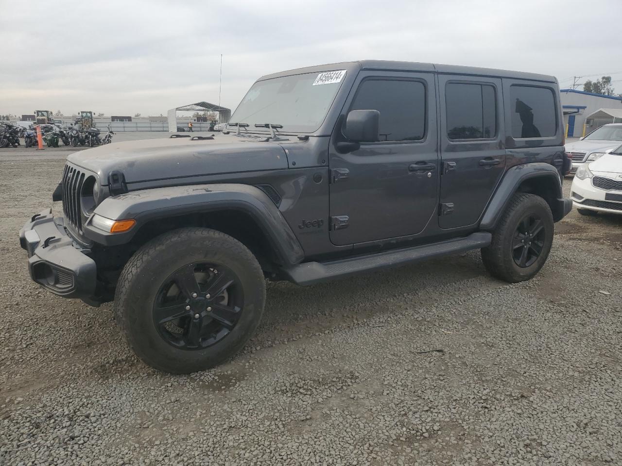 2022 JEEP WRANGLER UNLIMITED SAHARA VIN:1C4HJXEG5NW156764