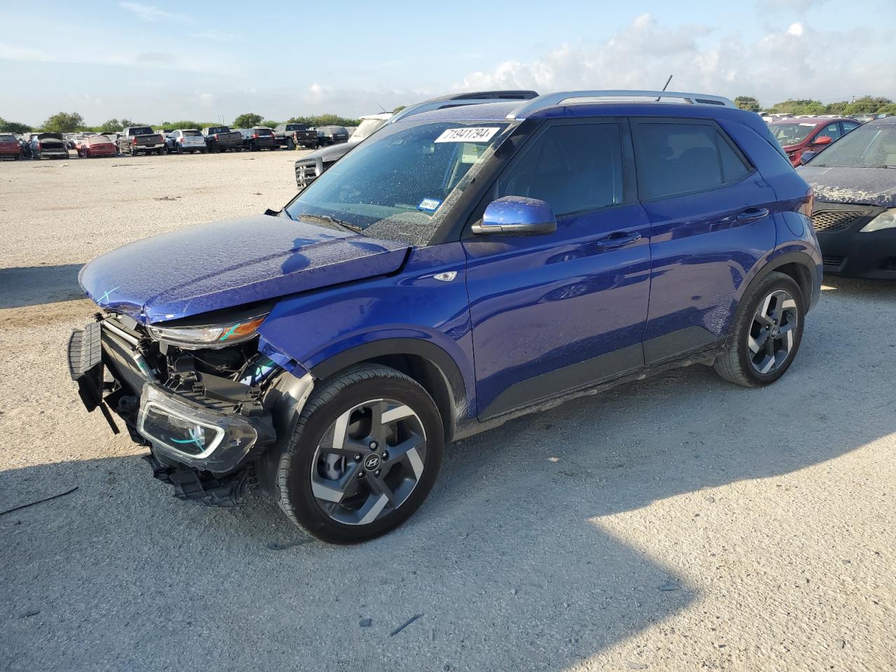2024 HYUNDAI VENUE SEL VIN:KMHRC8A35RU325394