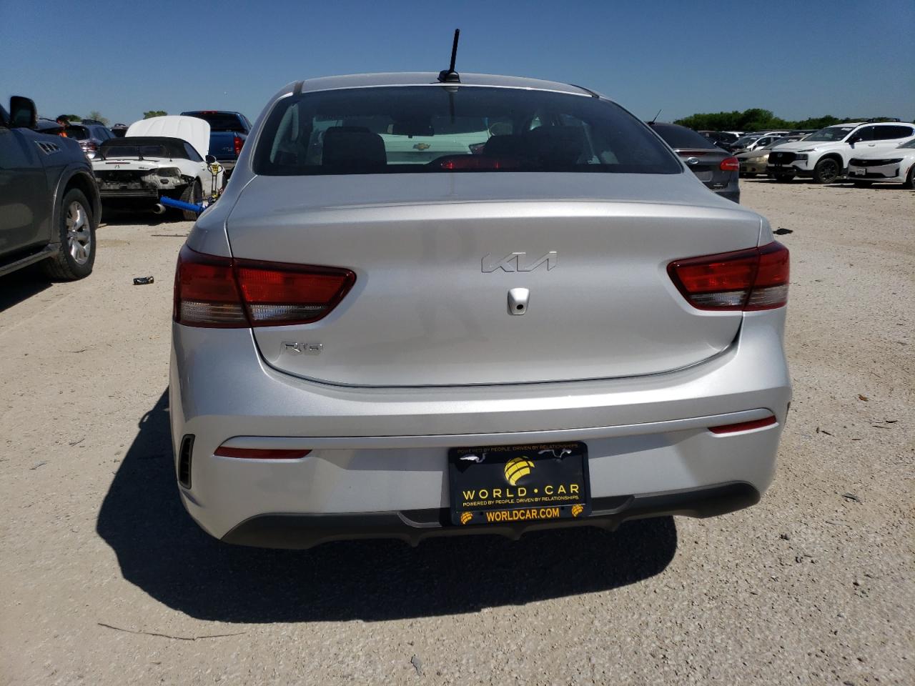2022 KIA RIO LX VIN:3KPA24AD1NE491491