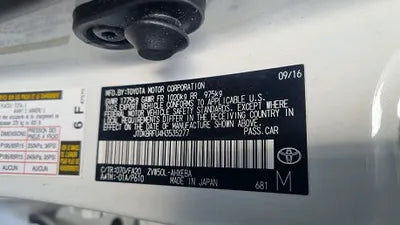2017 Toyota Prius JTDKBRFU4H3535277 VIN:JTDKBRFU4H3535277