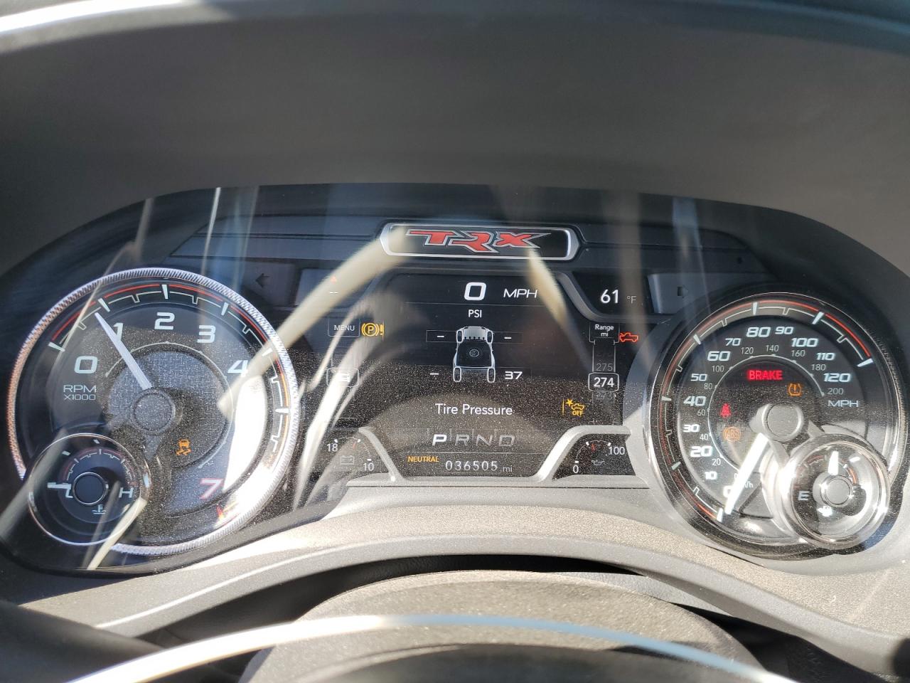 2022 RAM 1500 TRX VIN:1C6SRFU91NN122801
