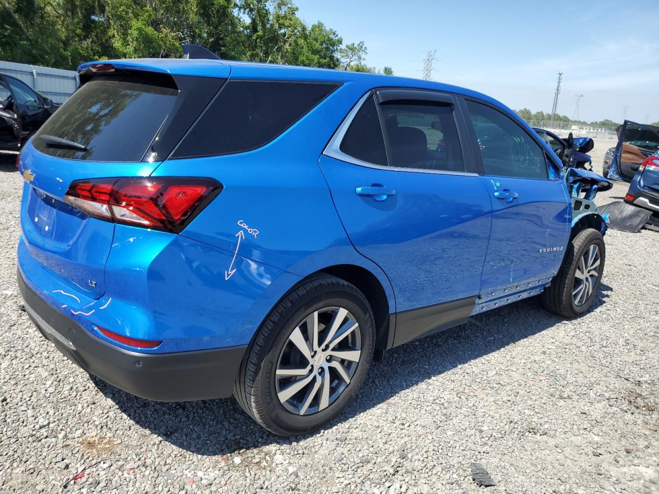 2024 CHEVROLET EQUINOX LT VIN:3GNAXKEG3RS114654