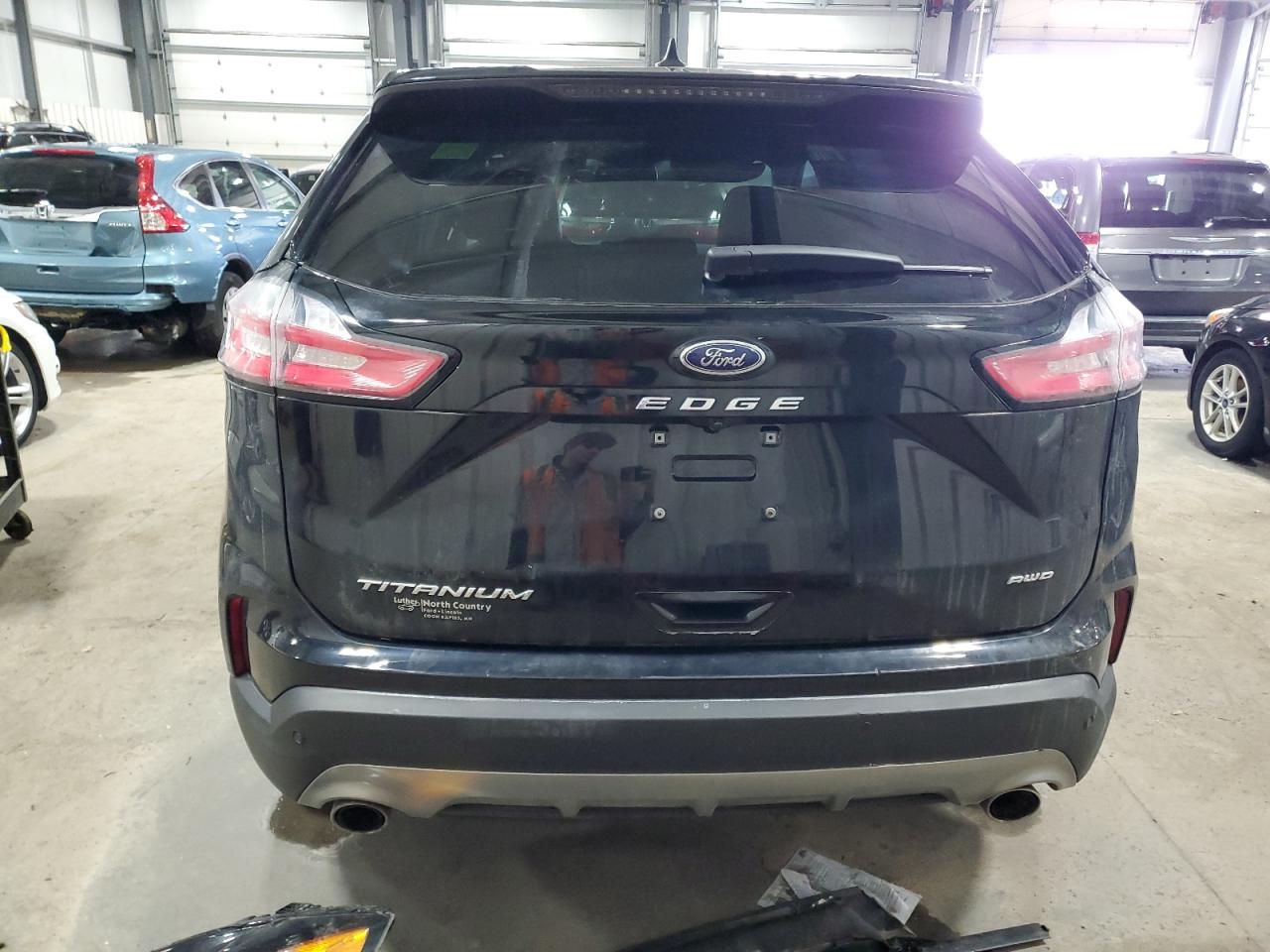 2022 FORD EDGE TITANIUM VIN:2FMPK4K93NBA51988