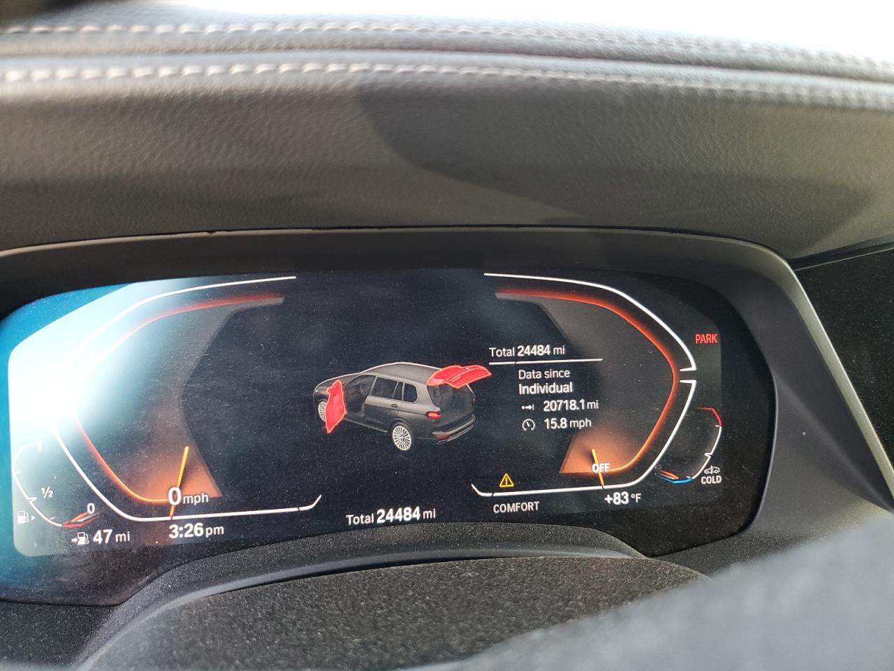 2022 BMW X7 XDRIVE40I VIN:5UXCW2C02N9K65765