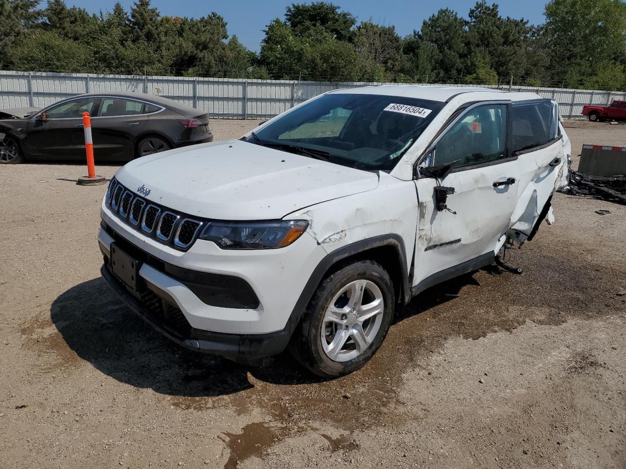 2024 JEEP COMPASS SPORT VIN:3C4NJDAN4RT581944