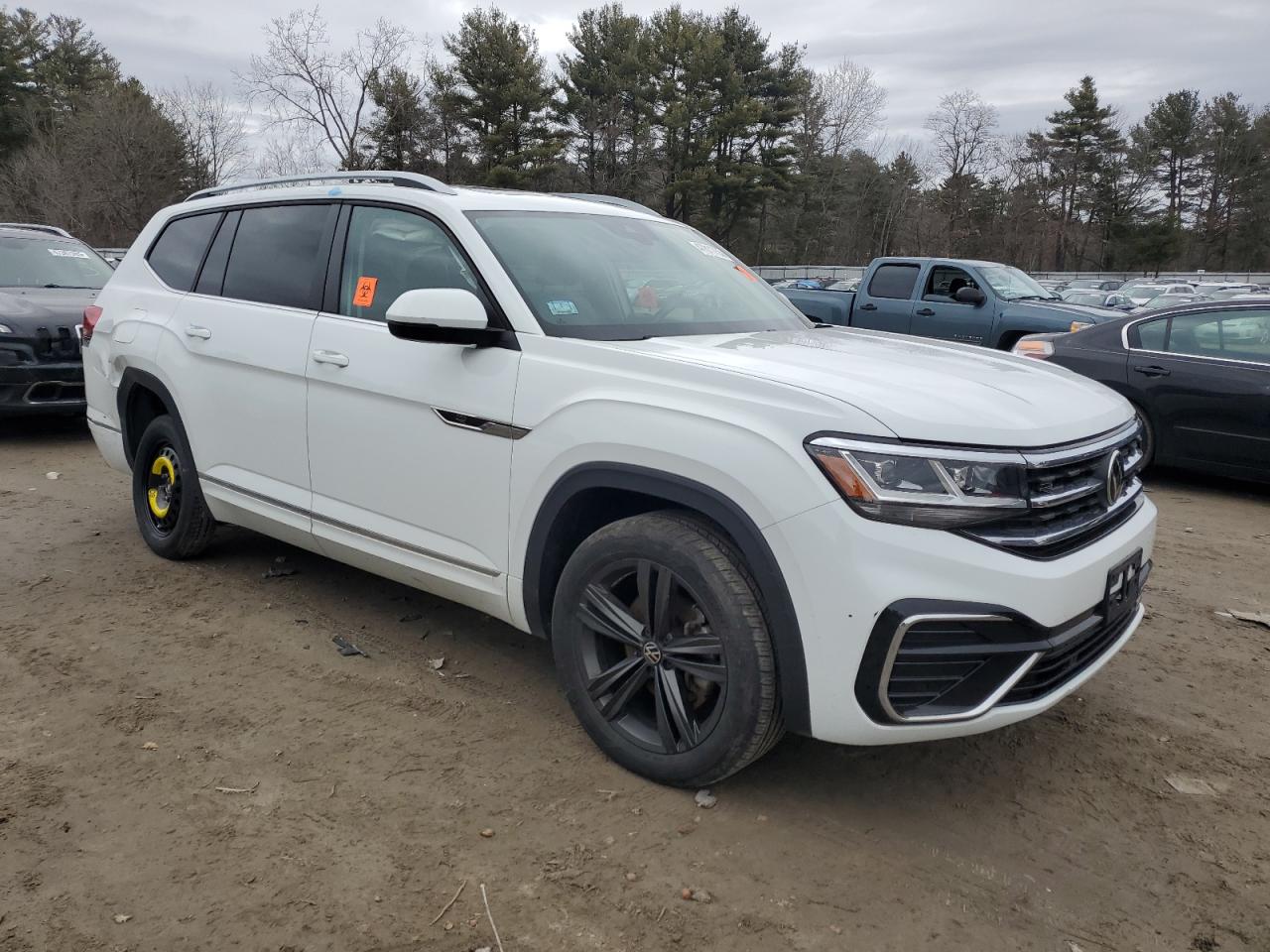 2022 VOLKSWAGEN ATLAS SEL R-LINE VIN:1V2AR2CA2NC514513