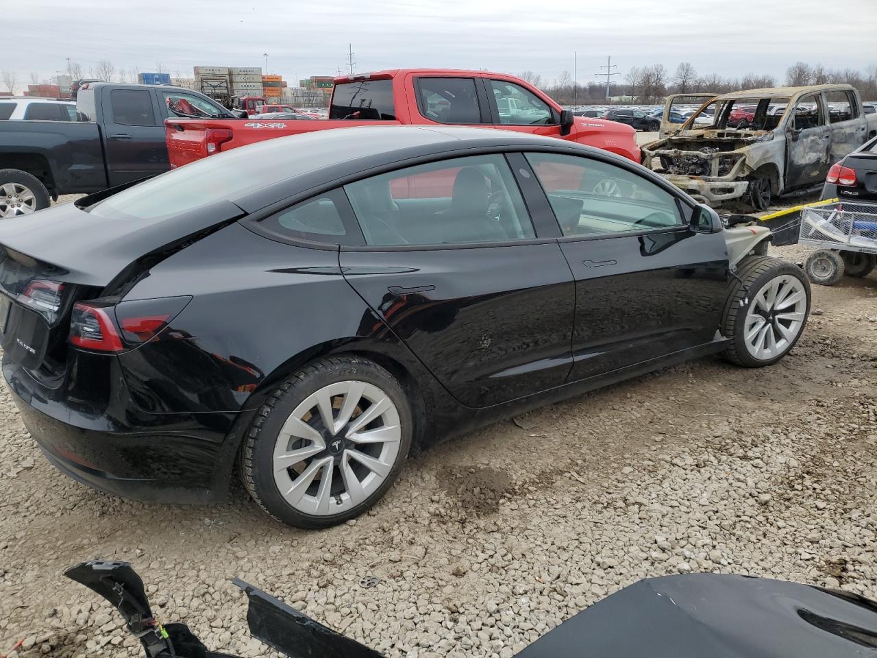 2022 TESLA MODEL 3  VIN:5YJ3E1EB4NF201505