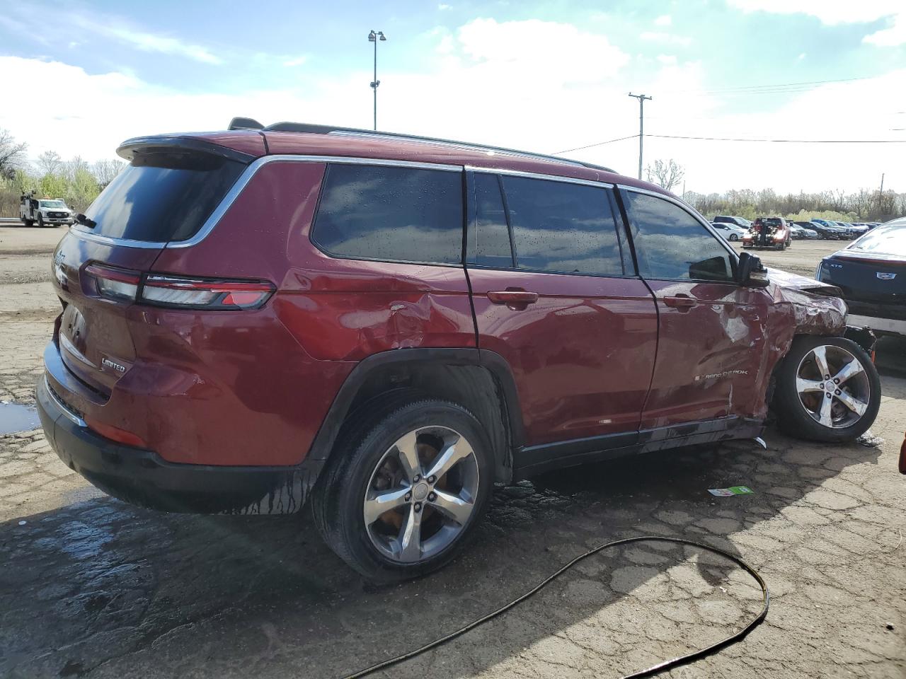 2022 JEEP GRAND CHEROKEE L LIMITED VIN:1C4RJKBG1N8504740