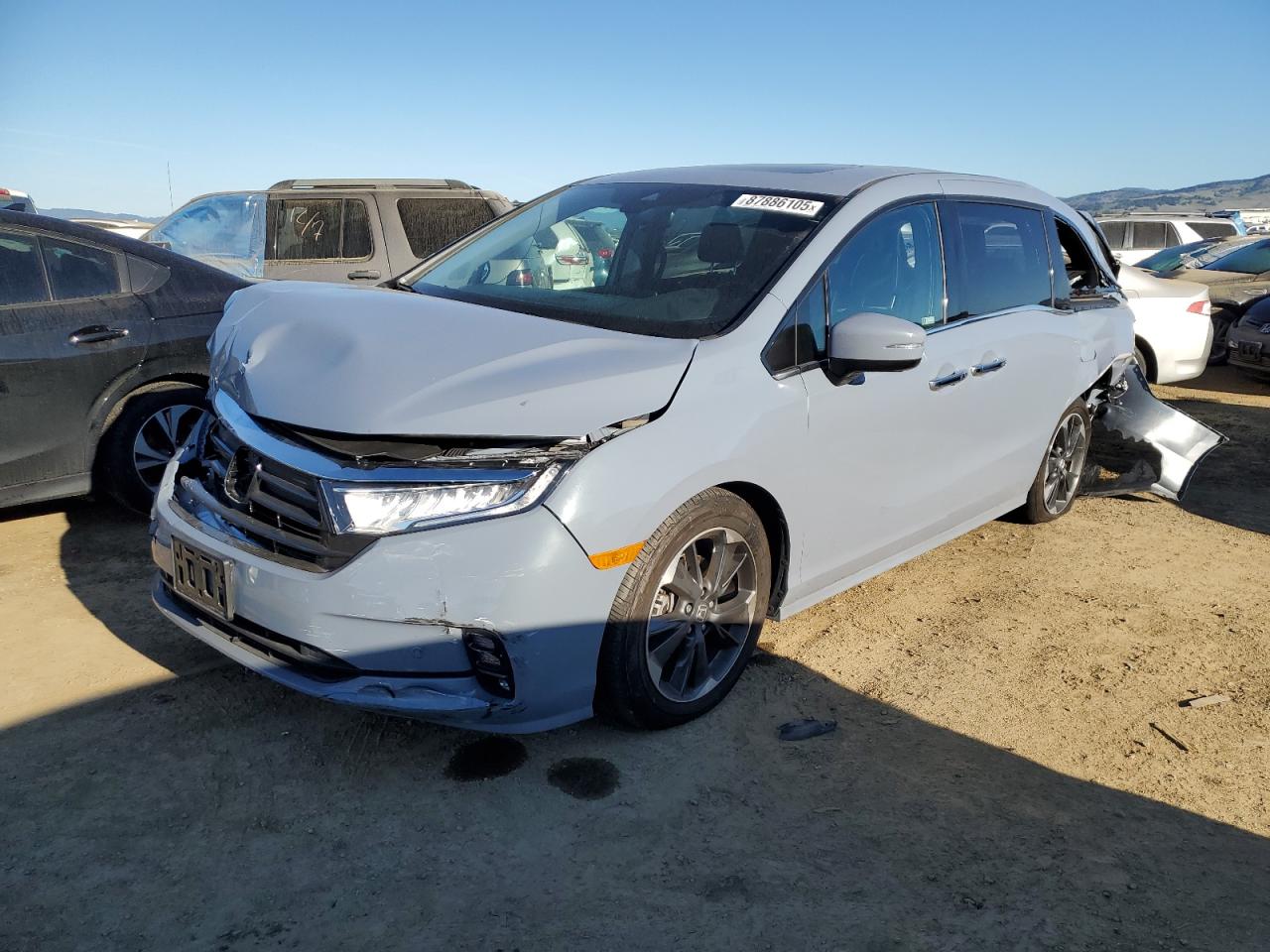 2024 HONDA ODYSSEY ELITE VIN:5FNRL6H99RB030410