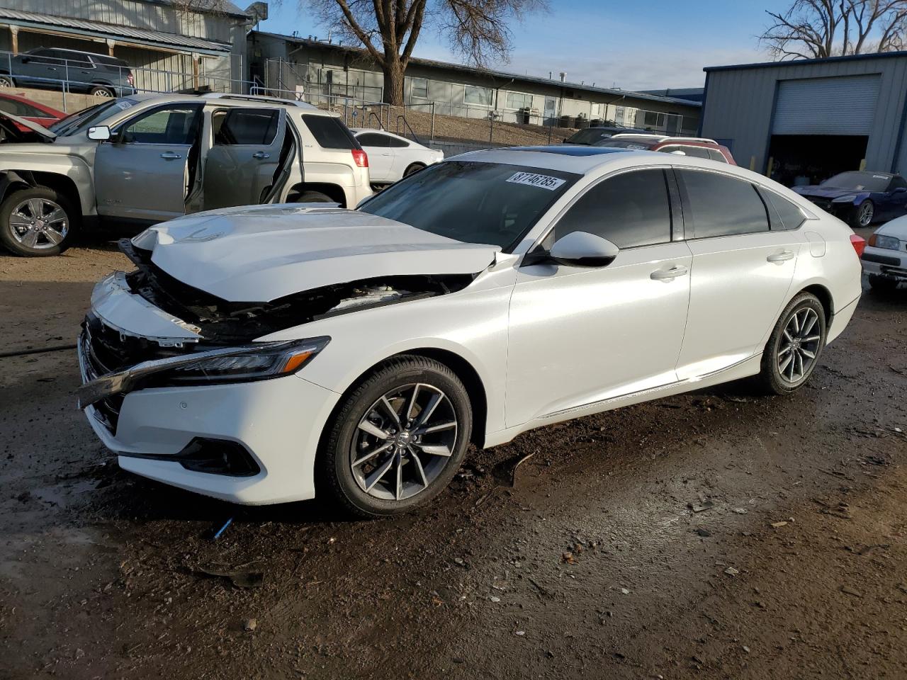 2022 HONDA ACCORD EXL VIN:1HGCV1F54NA046005