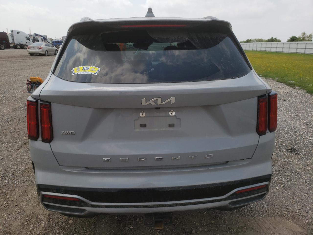 2022 KIA SORENTO SX VIN:5XYRKDLF7NG108108