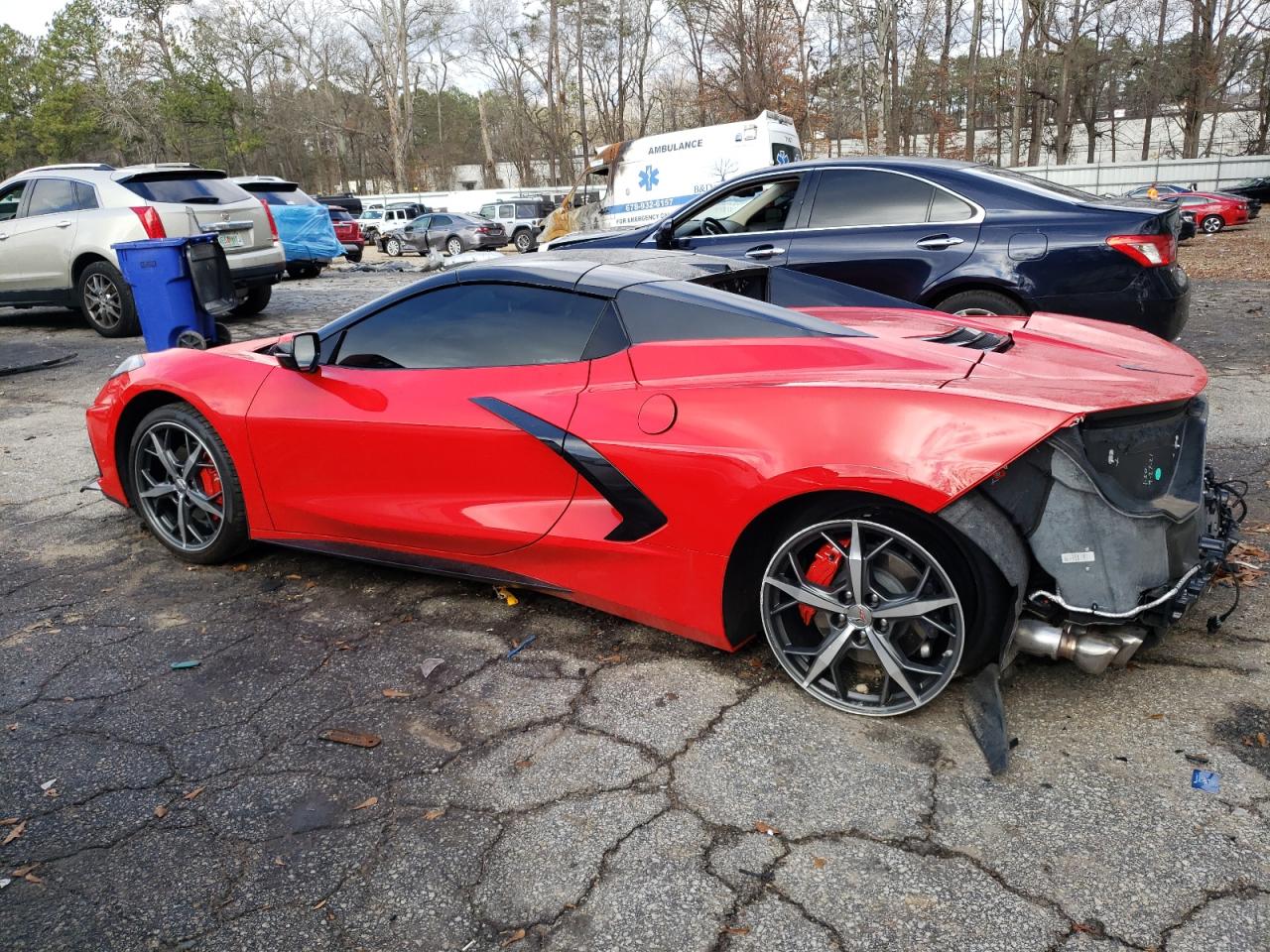 2022 CHEVROLET CORVETTE STINGRAY 1LT VIN:1G1YA3D41N5103235