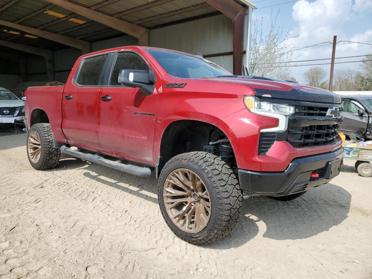 2022 CHEVROLET SILVERADO K1500 LT TRAIL BOSS VIN:3GCUDFET4NG605427