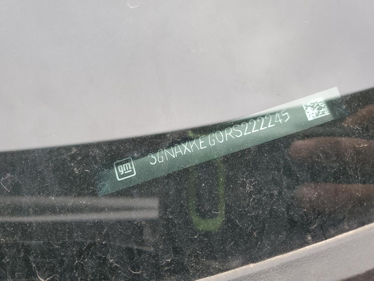 2024 CHEVROLET EQUINOX LT VIN:3GNAXKEG0RS222245