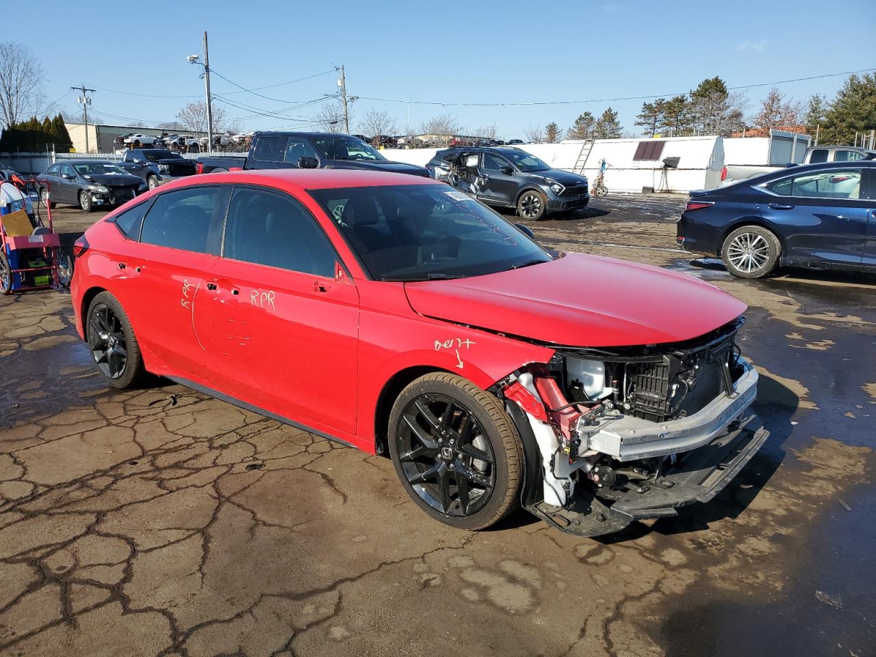 2022 HONDA CIVIC SPORT VIN:19XFL2H88NE021717