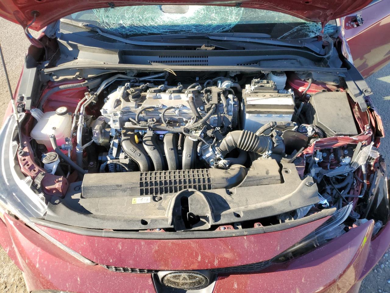 2022 TOYOTA COROLLA LE VIN:5YFEPMAE1NP385021