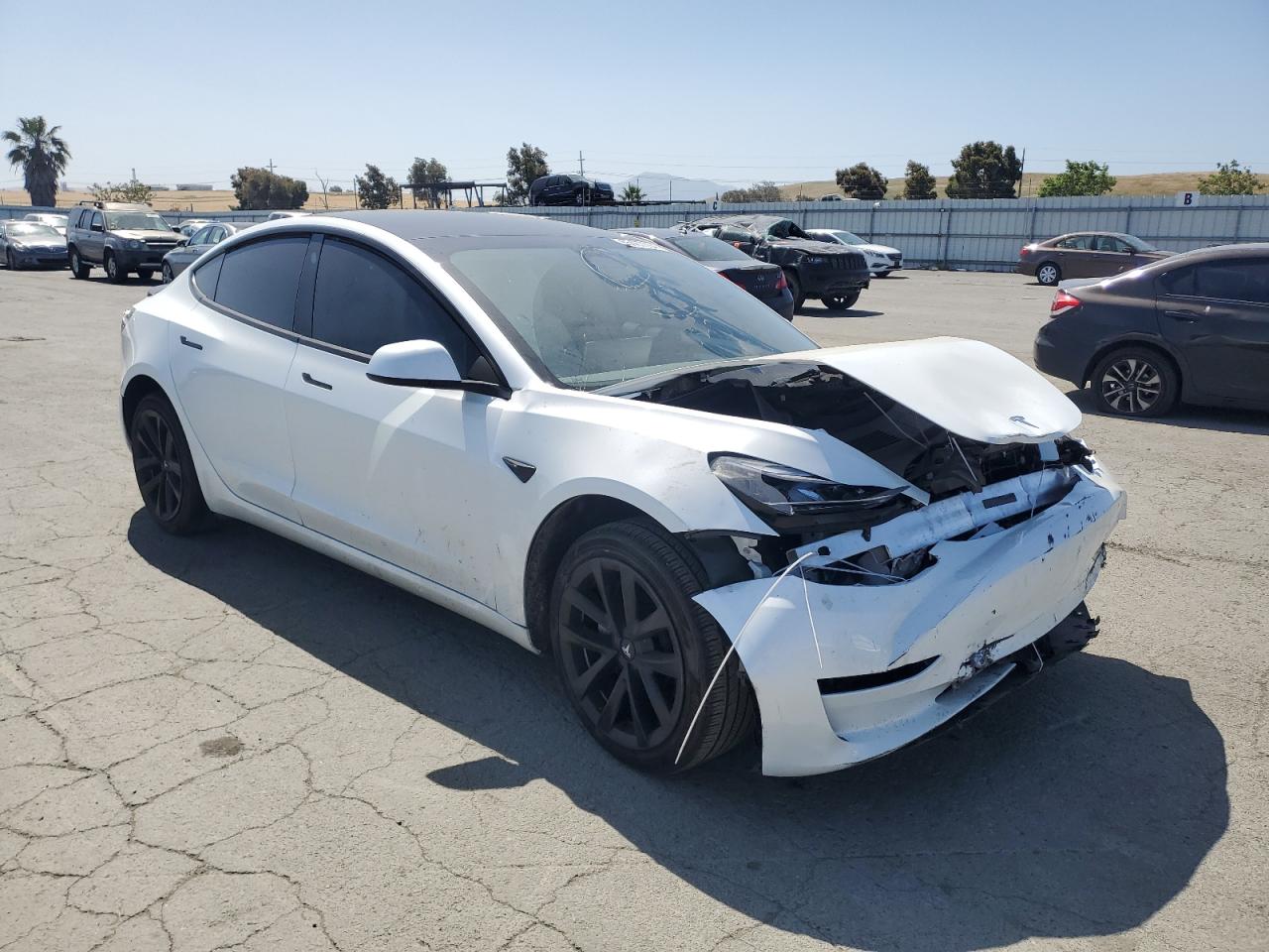 2023 TESLA MODEL 3  VIN:5YJ3E1EA4PF485695