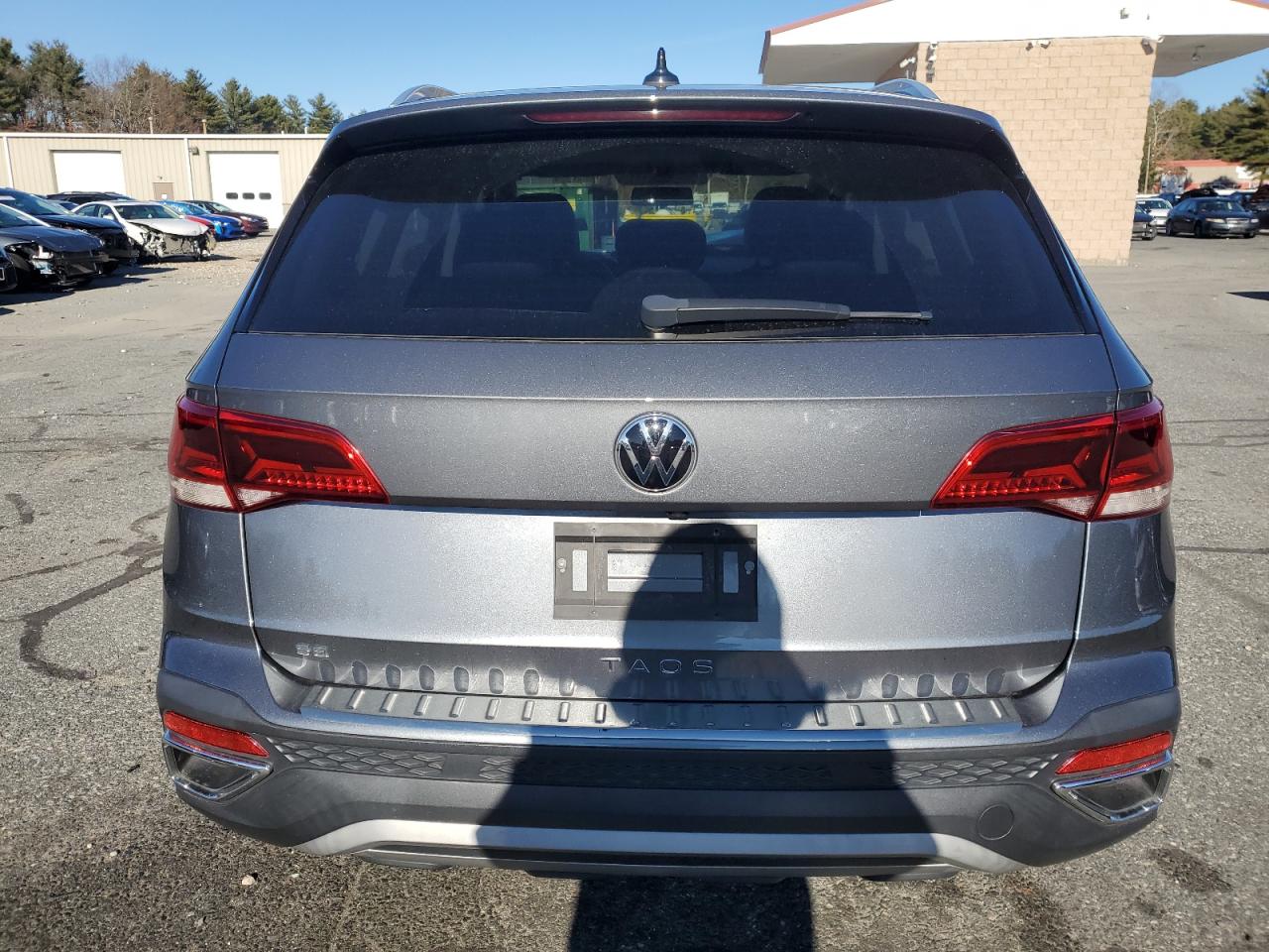 2022 VOLKSWAGEN TAOS SE VIN:3VVTX7B27NM008456