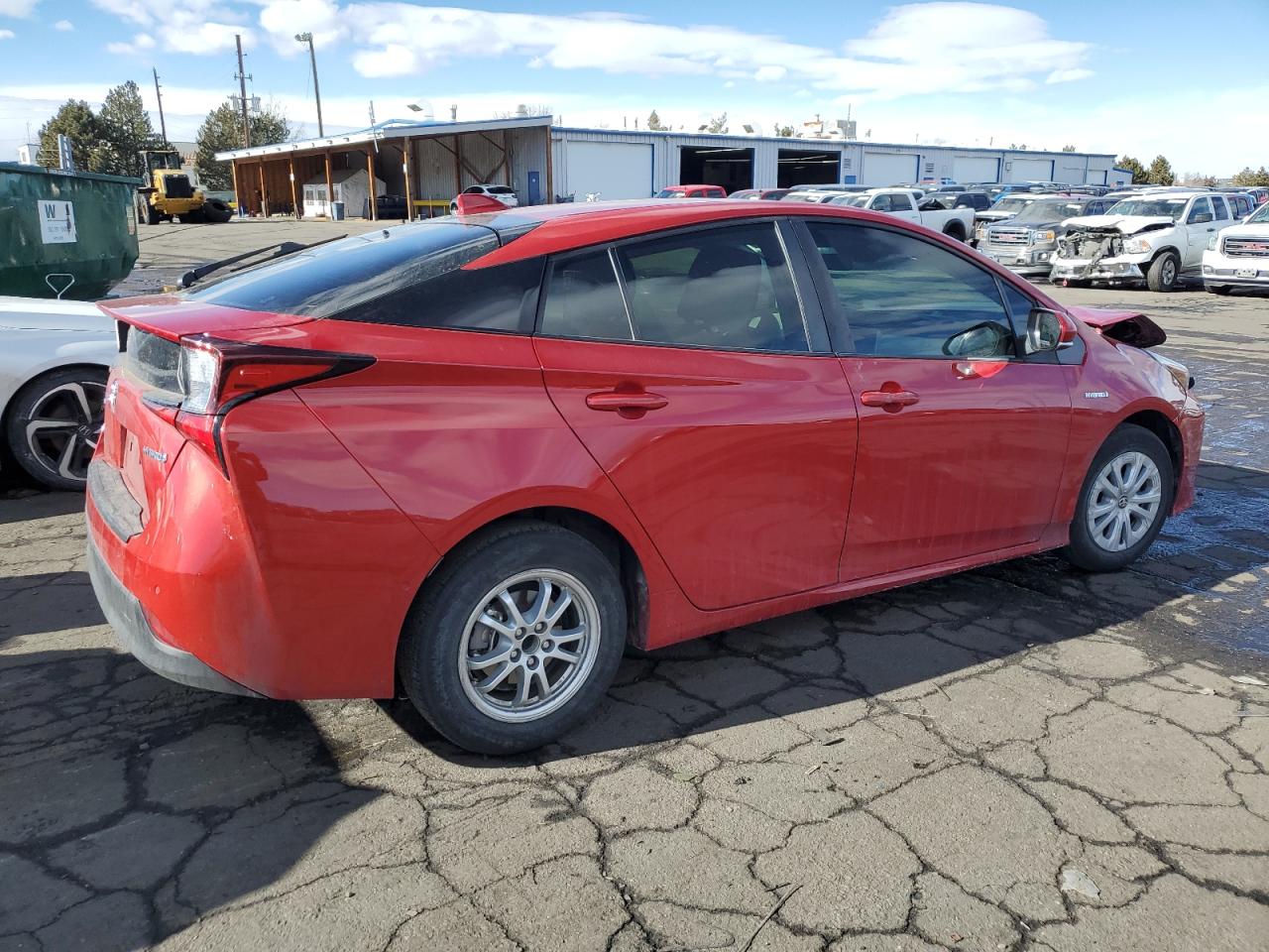 2022 TOYOTA PRIUS NIGHT SHADE VIN:JTDKAMFUXN3160514