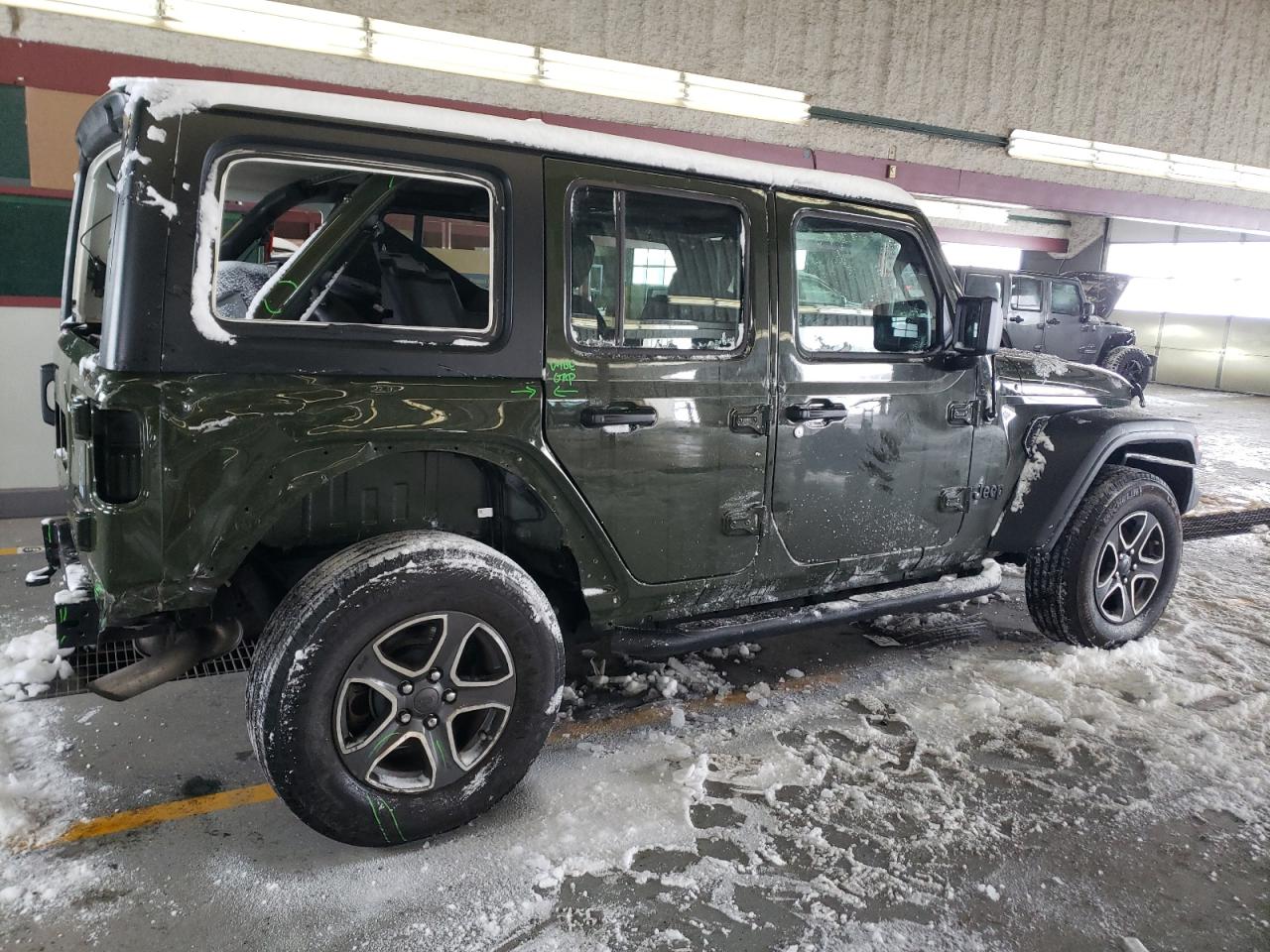 2022 JEEP WRANGLER UNLIMITED SPORT VIN:1C4HJXDNXNW245343