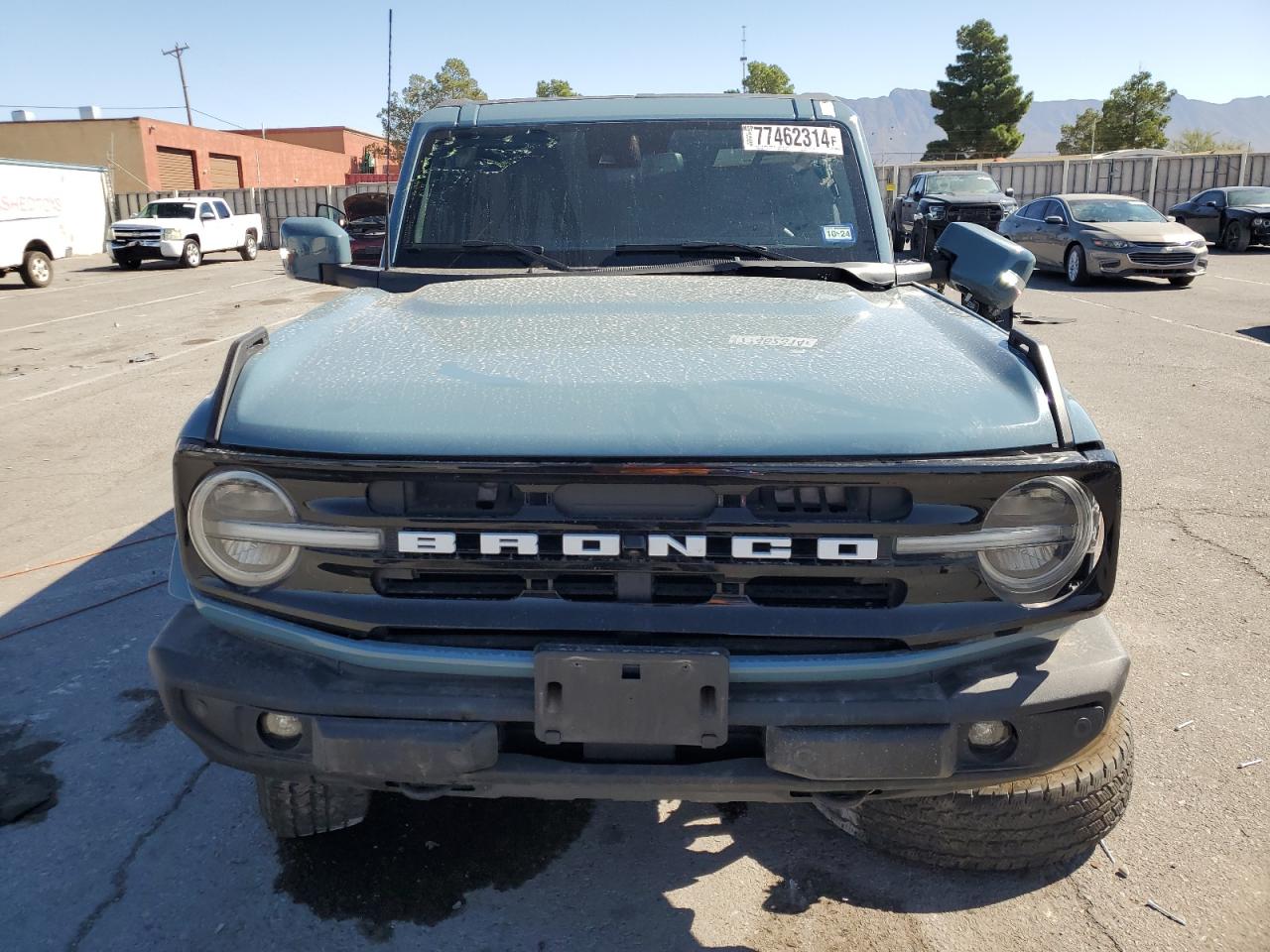 2022 FORD BRONCO BASE VIN:1FMEE5BP2NLB65791