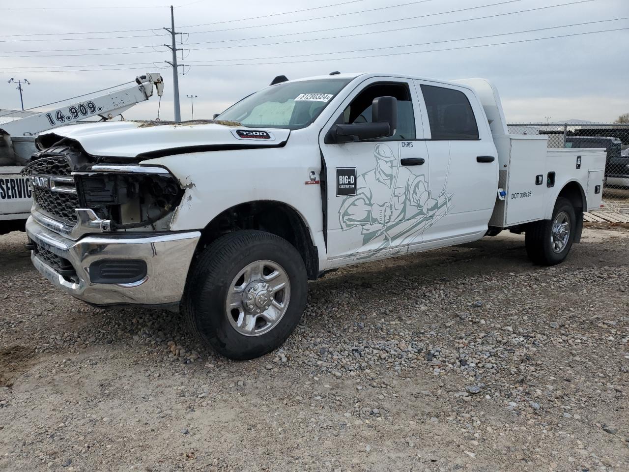 2022 RAM 3500 TRADESMAN VIN:3C63R3GL7NG226325