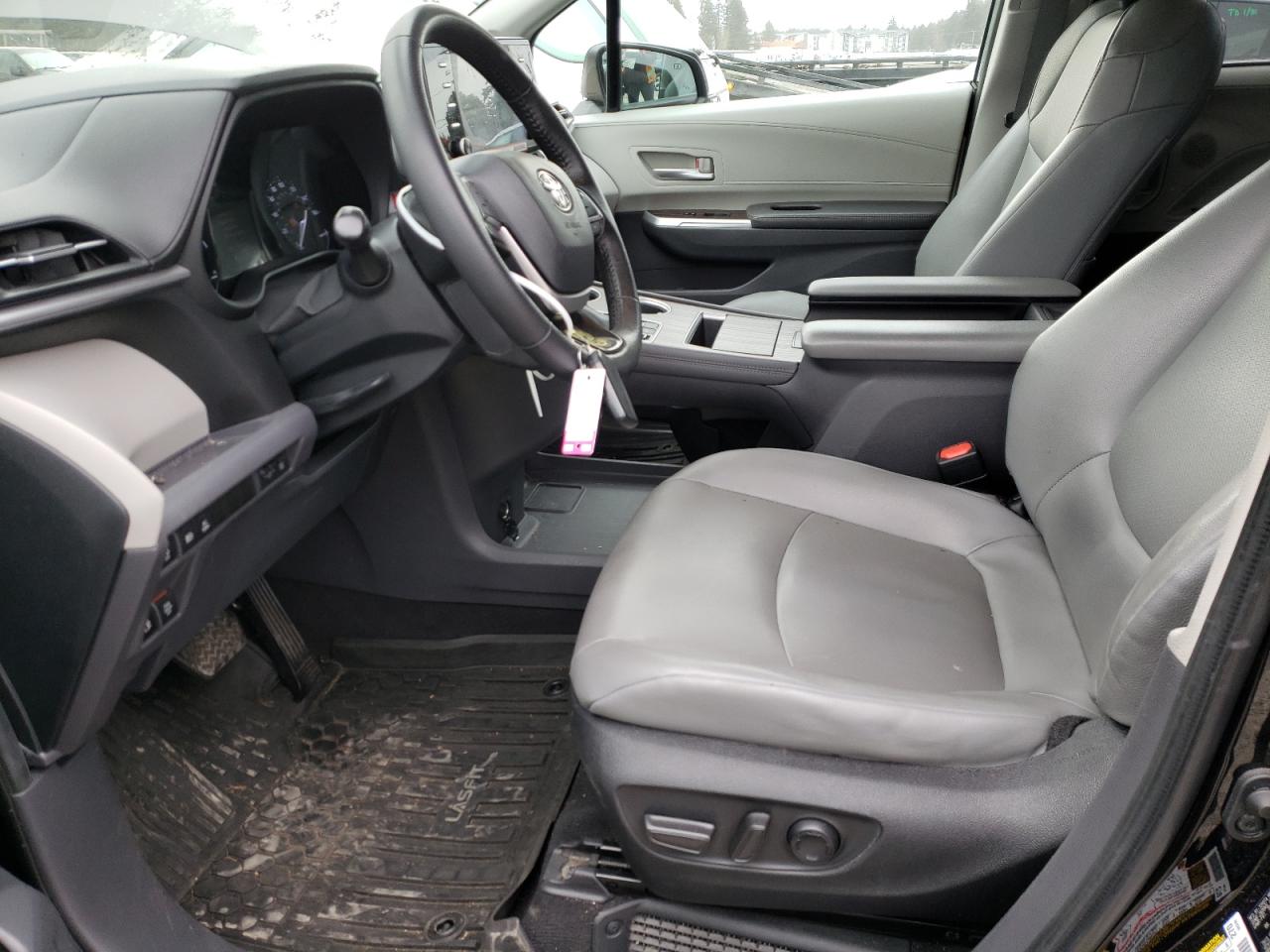 2022 TOYOTA SIENNA XLE VIN:5TDJSKFC5NS072375