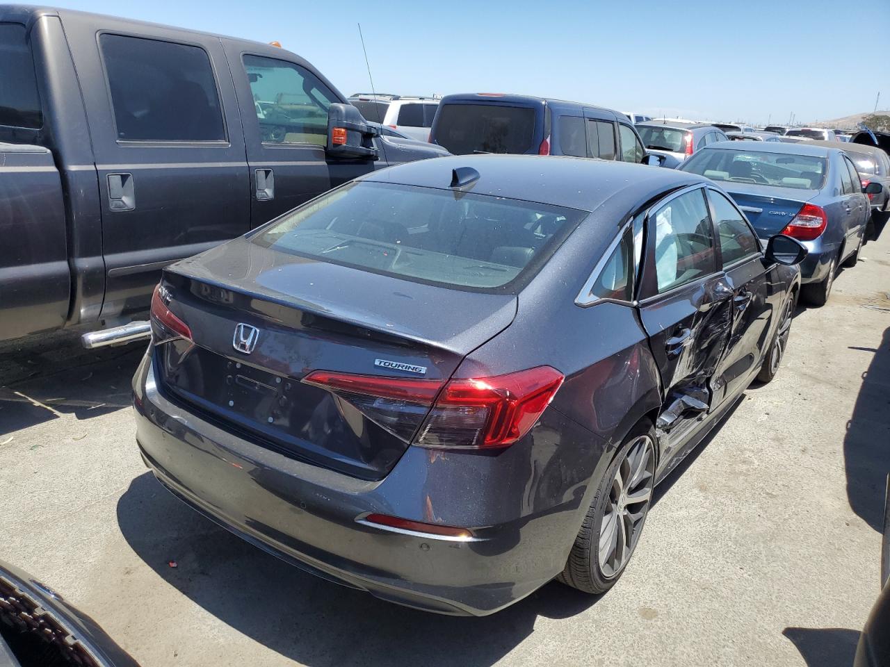 2022 HONDA CIVIC TOURING VIN:2HGFE1F94NH327318