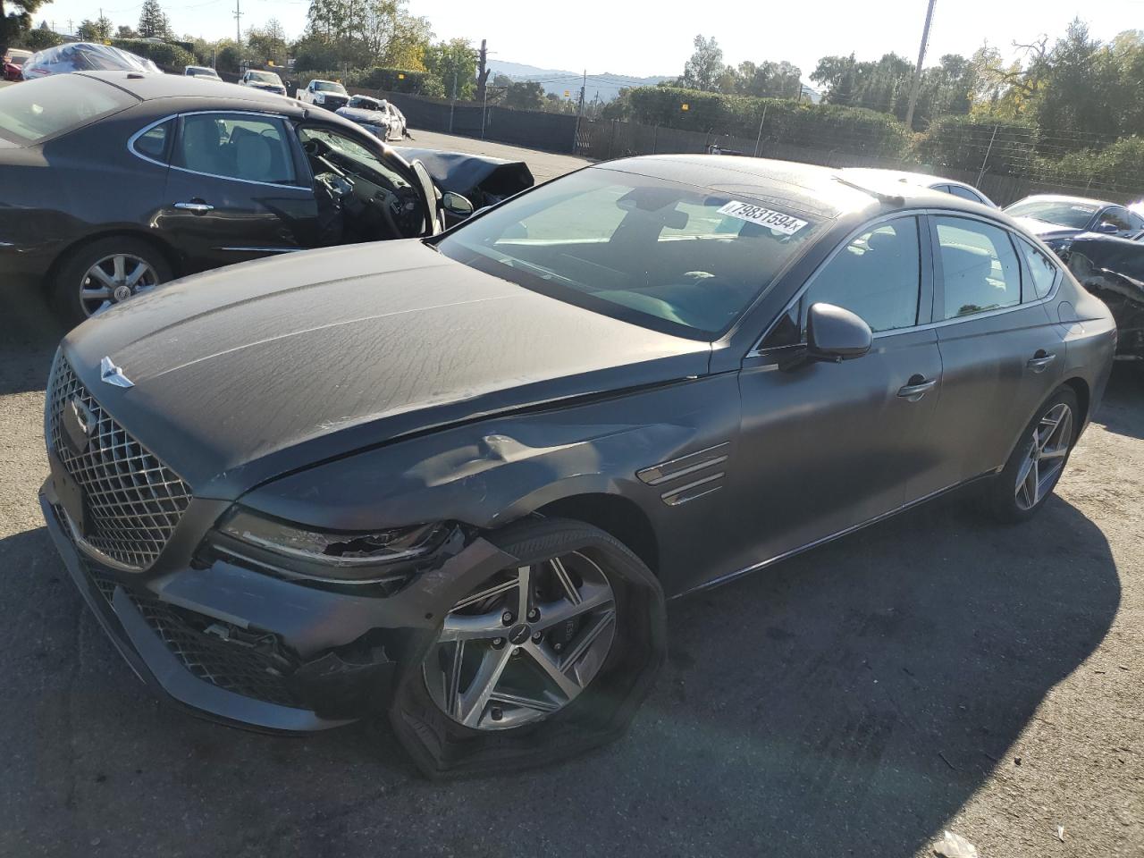 2023 GENESIS G80 SPORT PRESTIGE VIN:KMTGA4SC1PU166008