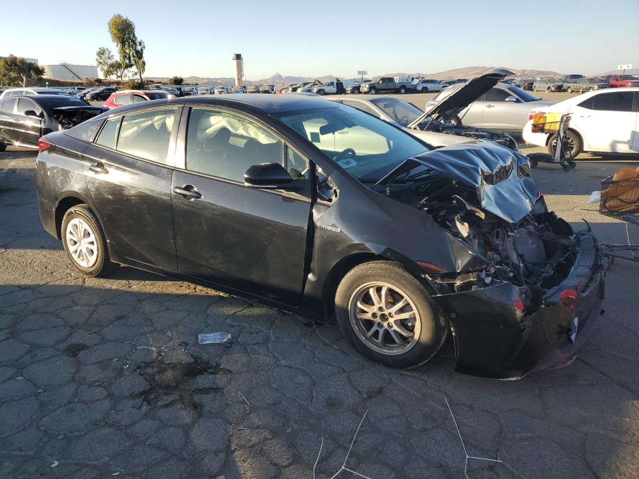 2022 TOYOTA PRIUS NIGHT SHADE VIN:JTDKAMFU9N3157782