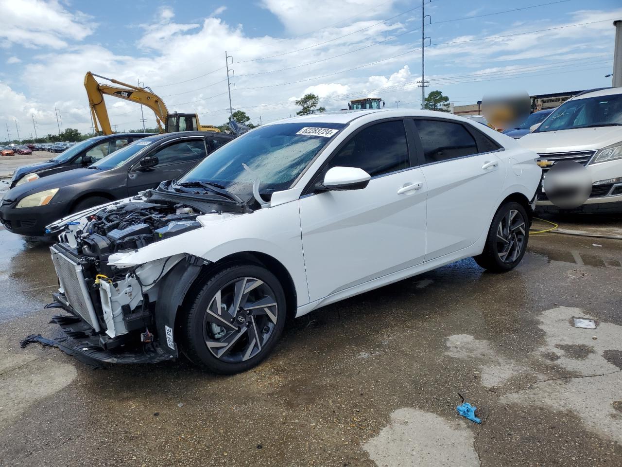2024 HYUNDAI ELANTRA SEL VIN:KMHLS4DG5RU742160