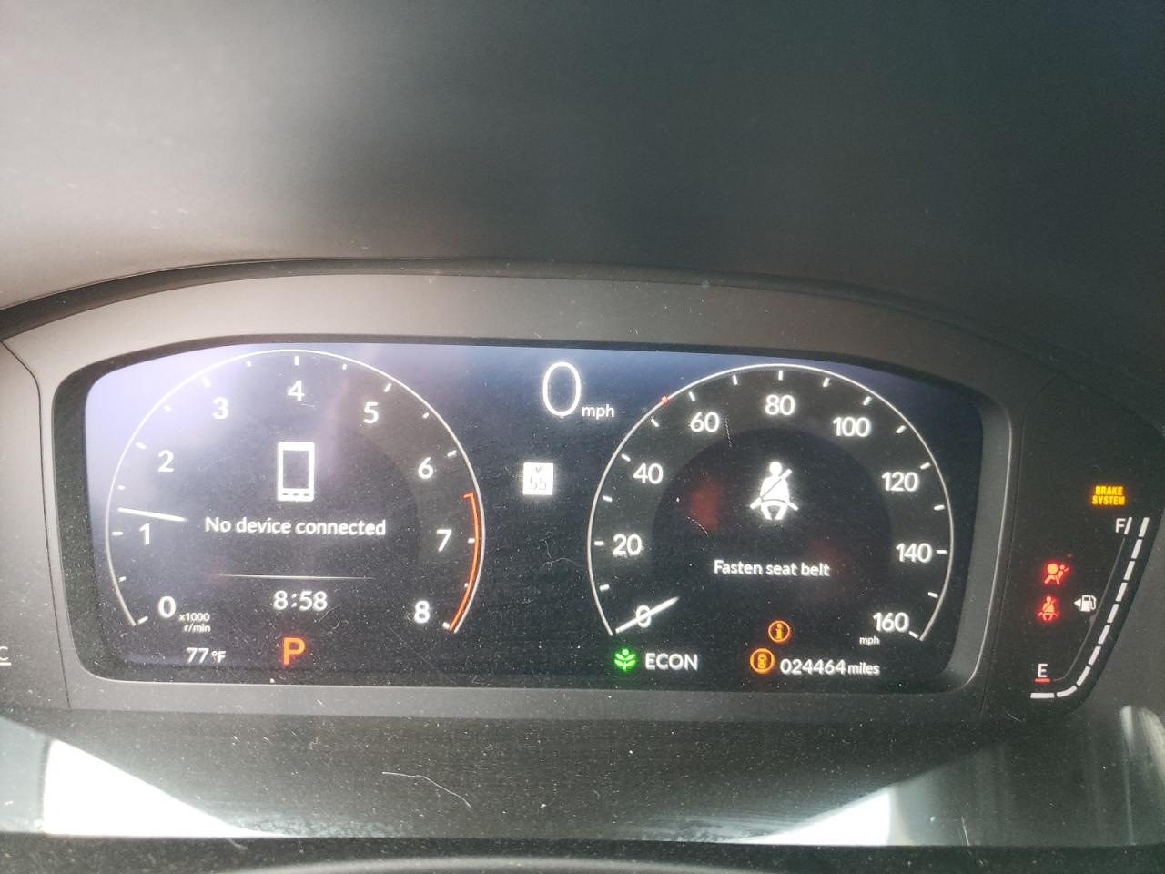 2023 HONDA CIVIC SPORT TOURING VIN:19XFL1H80PE009025